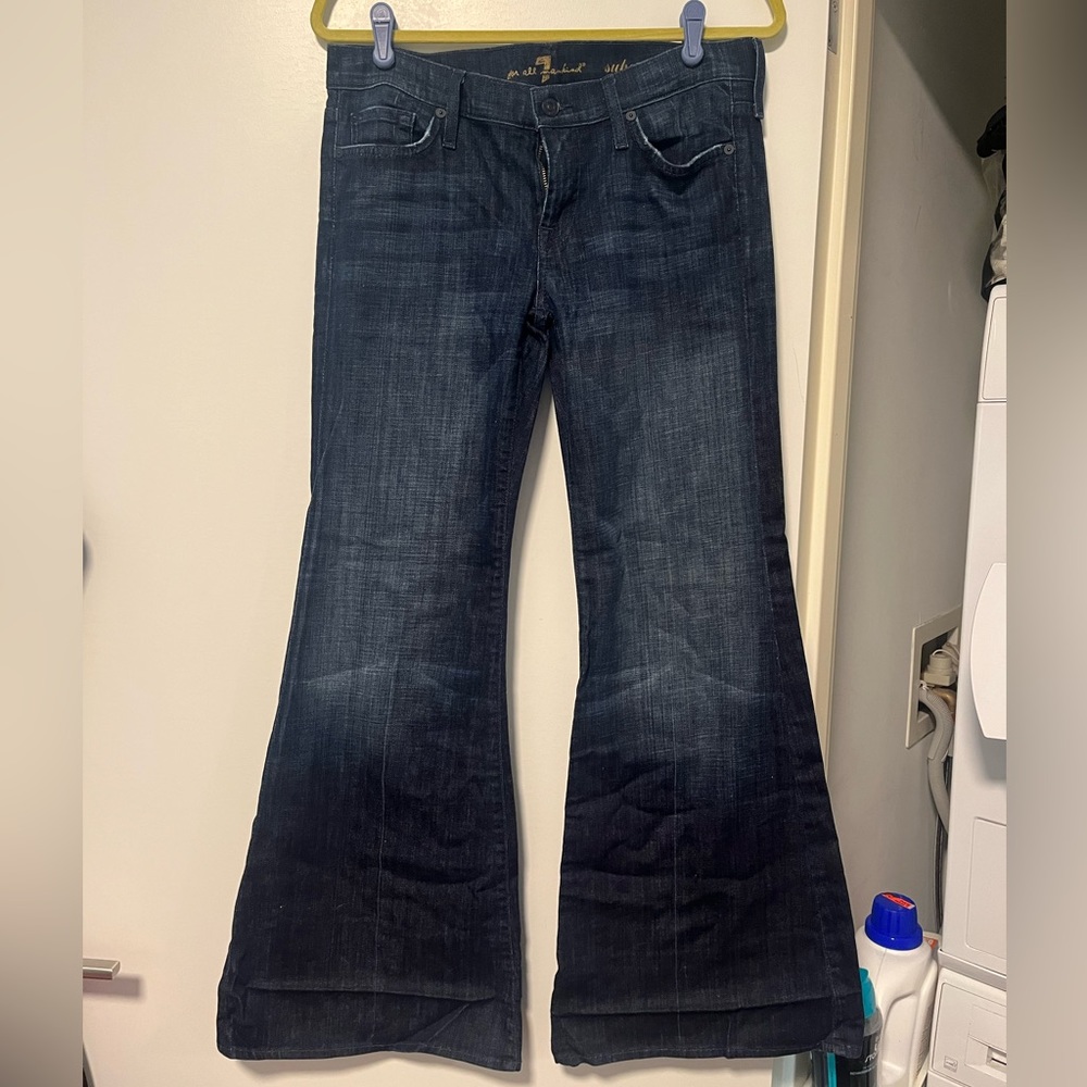7 for All Mankind “Super Flare” Jeans